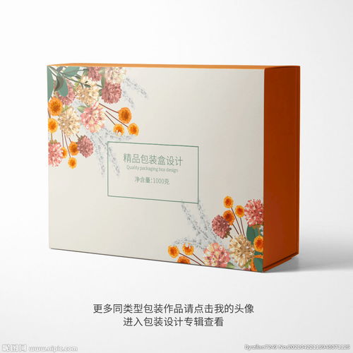 精品包裝盒設計平面圖圖片