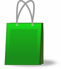 袋,店,購(gòu)物,大巴扎,商城,材料,綠色